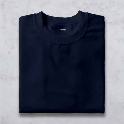 Bare Weave's Premium T-Shirt Combo – Red, Navy Blue & Off White