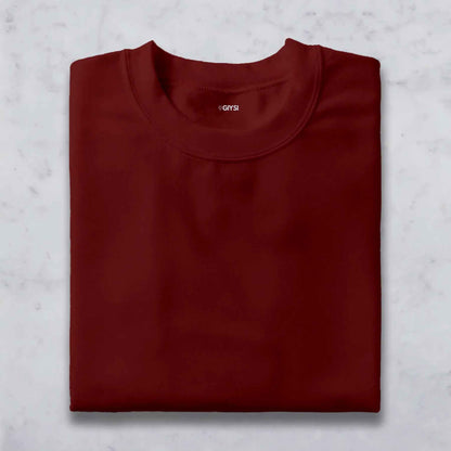 Bare Weave's Premium T-Shirt Combo – Red, Navy Blue & Off White
