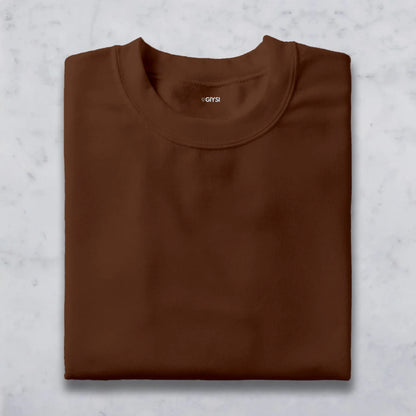 Bare Weave's Premium T-Shirt Combo – White, Cream & Coffee Brown